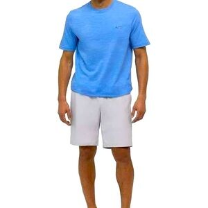 Greg Norman Men’s 4-Way Stretch Fabric Pull-On Short size XL TAN color.